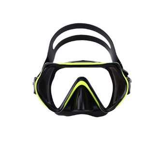Máscara de Buceo Asy, Talla Única para Adultos, Silicona Líquida, Cristal Templado de PC, Alta Definición, Equipo de Buceo Libre y Natación - Product Image 1