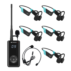 Casque d'écoute sans fil pour sport sous-marin, étanche IP68, entraînement de natation, intercom à conduction osseuse, coach-apprenti - Product Image 1