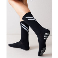 Chaussettes de compression sportives montantes en tricot infusées au cuivre, respirantes, anti-fatigue, avec revers, pour le soulagement des douleurs et les voyages printaniers