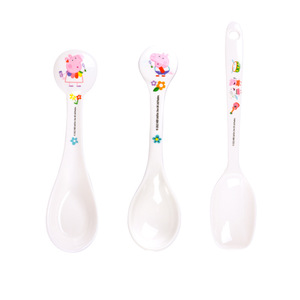 Peppa Pig Children's Spoon Melamine Bpa Free 1-2 Years Feeding Training Spoon Small Tapered Type - Product Image 5