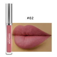 Ensemble de rouge à lèvres liquide minéral mat imperméable hydratant naturel pour femmes, 50G, fabriqué en Chine