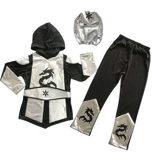 Costume de ninja <span class=keywords><strong>Akatsuki</strong></span> pour enfants de haute qualité, nouveau design, Halloween, performance japonaise, costumes de cosplay de ninja pour enfants - Product Image 5