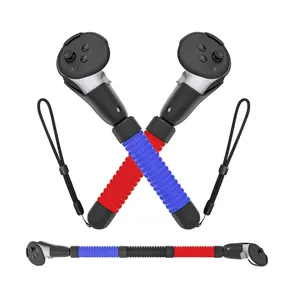 Accessoires de poignées de contrôleur de poignée d'extension de jeux VR pour Meta Quest 3 jouant pour Beat Saber et autres jeux cadeau de Noël 3 - Product Image 1