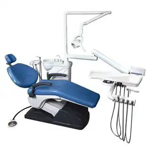 Produit dentaire de luxe de haute qualité Unité de traitement dentaire Prix Clinique hospitalière électrique Fauteuil dentaire