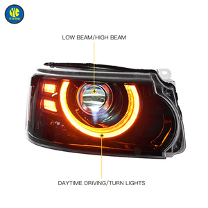 YU GUANG para Land <span class=keywords><strong>Rover</strong></span> para <span class=keywords><strong>Range</strong></span> <span class=keywords><strong>Rover</strong></span> <span class=keywords><strong>Sport</strong></span> L320 2005-2006 <span class=keywords><strong>2013</strong></span> accesorios LED faro actualización lámpara delantera luz delantera - Product Image 3