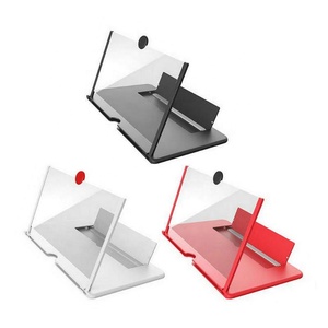 Spedizione gratuita 10/12 pollici amplificatore dello schermo del telefono portatile lente d'ingrandimento dello schermo del telefono <span class=keywords><strong>cellulare</strong></span> 3D Video protezione degli occhi Display Expander - Product Image 1