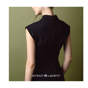 Precio de fábrica Vestidos Mujeres Stonington Vestido gris Tela ecológica Etiquetas personalizadas Enzo & Leo Vietnam Marca local - Product Image 5