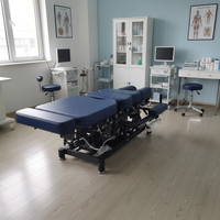 Lit d'orthodontie américain professionnel pour ajustement chiropratique et thérapie par traction Correction vertébrale américaine de haute précision