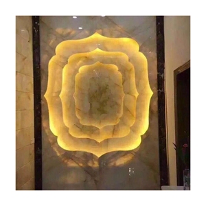 UnionStone Superior Quality Honed Beige Yellow Onyx <b>Marble</b> with Gold Veins for Bathroom & Kitchen Countertops and Floor Tiles - Product Image 2