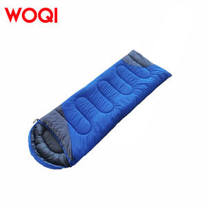 Sac de couchage enveloppant Woqi bleu pour adulte, camping en plein air, respirant, polyester, 1,3 kg - Product Image 2