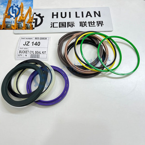 Jz140 js140 js145 <span class=keywords><strong>js160</strong></span> chính xô con dấu <span class=keywords><strong>Kit</strong></span> 903-20839 90320839 xi lanh bùng nổ cánh tay máy xúc thủy lực con dấu dầu sửa chữa <span class=keywords><strong>Kit</strong></span> - Product Image 2