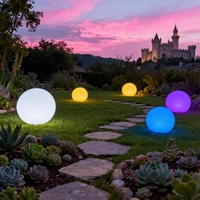 Lumière suspendue en forme de boule d'arbre LED pour hôtel en extérieur, IP66 étanche, cage en métal, lumière lunaire pour la décoration de jardin et de paysage