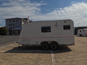 Remolque de Viaje Moderno y Ligero Certificado en EE. UU., Impermeable, Antioxidante, Todoterreno, Listo <span class=keywords><strong>para</strong></span> Usar con SUV, <span class=keywords><strong>para</strong></span> <span class=keywords><strong>Viajes</strong></span> por Carretera - Product Image 3