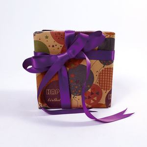2025 Kids <b>Birthday</b> Kraft Printing Gift <b>Wrapping</b> <b>Paper</b> 43*300 cm Kraft <b>Paper</b> Packaging - Product Image 1