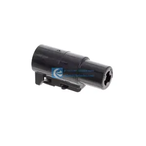 Tyco Supplier BOM list Service DTHD06-1-12S PLG 1P N SIZE 12 1734-DTHD06-1-12S Connector Series DTH Black