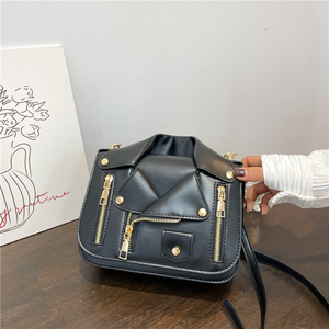 Bolso de mano con patrón geométrico de material PU de alta calidad. Bolso de Diseño Exclusivo. Adecuado para uso diario.5883-1 - Product Image 3