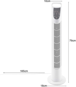 <span class=keywords><strong>Ventilateur</strong></span> <span class=keywords><strong>colonne</strong></span> sur pied, avec télécommande et minuterie, offre spéciale - Product Image 5