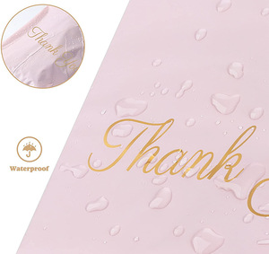 Thời trang sinh thái thân thiện tùy chỉnh có thể tái chế Poly gửi thư Túi bưu phẩm quần áo gói gửi thư + Bưu Chính + Túi vận chuyển túi - Product Image 6