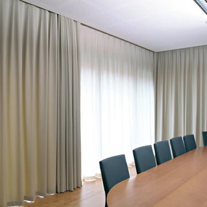 Rèm Serpentine s-kéo Rèm sóng mịn mà không có nếp gấp Rèm Serpentine dọc cho cửa sổ lớn - Product Image 4