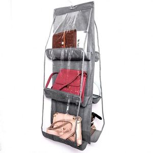 Trousse de Toilette Suspendue en Tissu Non Tissé pour Hommes, Organisateur de Voyage pour Portes et Murs, Sac de Rangement Cosmétique en Plastique - Product Image 2