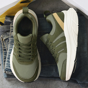 Chaussures de marche en mesh pour hommes, taille US 13 14 EU 47 48, baskets athlétiques légères, semelle épaisse, baskets de course et d'entraînement confortables - Product Image 5