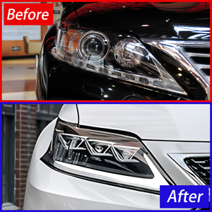 ไฟหน้า<span class=keywords><strong>รถ</strong></span>ยนต์ LED สำหรับ <span class=keywords><strong>Lexus</strong></span> RX350 <span class=keywords><strong>RX270</strong></span> 2009-2015 100W 6500K อุปกรณ์อัพเกรดเลนส์สามชิ้น - Product Image 5