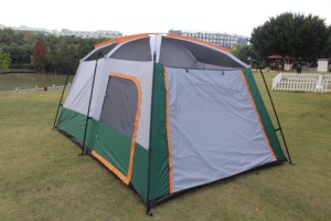 Tente Robuste Imperméable Familiale pour Randonnée Nature et <span class=keywords><strong>Camping</strong></span> Extérieur - Product Image 6