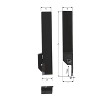 Porte-outil de tournage QEFD/QEGD/QEHD/2020/2525/r20/R22-3-4-5 1616 qccd