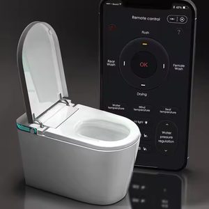 Автоматическая интеллектуальная сантехника умная Напольная керамическая биде электрическая Крышка для открывания/закрывания умных туалетов - Product Image 6