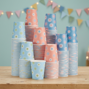 Gobelets à café jetables en papier kraft biodégradable personnalisés avec impression de logo, tailles 8oz/12oz/16oz - Product Image 1