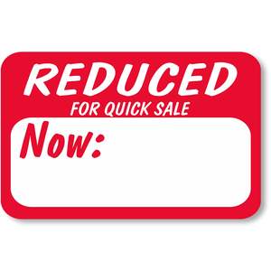 Étiquettes de prix inscriptibles en papier jaune à prix réduit Vente au détail personnalisée Étiquettes adhésives de promotion rectangulaires de 2x3 pouces Autocollants - Product Image 4