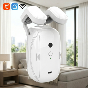 Moteur de rideau électrique intelligent Tuya <span class=keywords><strong>WiFi</strong></span> à commande vocale pour projets commerciaux certifiés CE et grossistes - Product Image 1