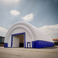 Dôme gonflable publicitaire géant personnalisé en PVC avec souffleur pour structures de gymnases sportifs