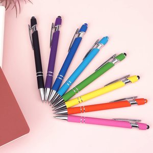Metal Gel <b>Pens</b> Custom Logo Stylus Press <b>Pens</b> Quick-Dry Black Ink <b>Sublimation</b> Promotional Advertising Gift Education <b>Pen</b> - Product Image 3
