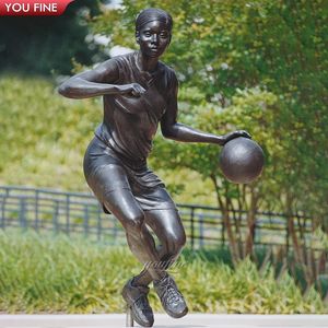 Grande campo di calcio all'aperto grande calcio scultura commemorativa bronzo coppa del mondo di calcio statua decorativa - Product Image 5