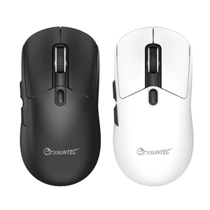 Paw3395 26000 dpi Giải pháp cao Ergonomic Trọng lượng nhẹ 2.4G + BT tay phải quang không dây Chuột chơi game với sạc đứng - Product Image 1