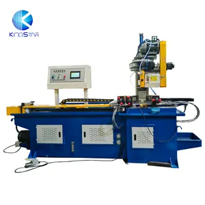 MC 425 cnc automático de aço inoxidável quadrado redondo máquina de corte rotativa de 45 graus