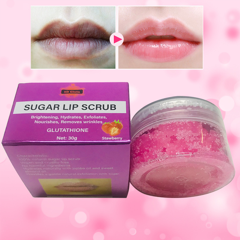 Custom Lip Scrub Private Label pink