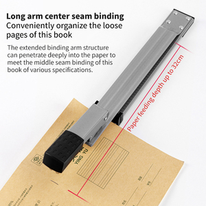<span class=keywords><strong>Agrafeuse</strong></span> de Reliure à Pli Central A3 Machine à Piquer à Cheval <span class=keywords><strong>Agrafeuse</strong></span> à <span class=keywords><strong>Bras</strong></span> <span class=keywords><strong>Long</strong></span> - Product Image 5