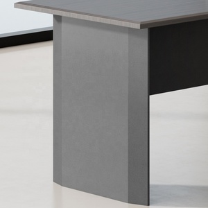 1,8 м ПВХ ламинированный Рабочий стол с запираемым ящиком, офисный стол с процессорным шкафом и возвращением стола - Product Image 4