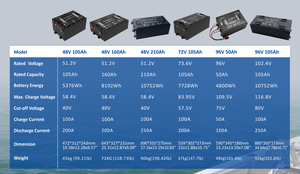 딥 사이클 LiFePO4 해양 트롤링 모터 배터리 24V 60Ah 리튬 배터리 - Product Image 4