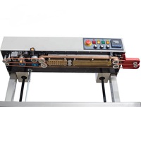Machine de scellage de bande de sac Pe continue verticale avec imprimante de Code d'encre solide