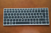 Clavier AZERTY français belge rétroéclairé avec pointeur pour ordinateur portable HP 840 G5, 846 G5, 745 G5 – Remplacement