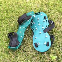 Chaussures d'aération de pelouse taille unique en gros, chaussures d'aération de pelouse durables, sandales gonflables à pointes, chaussures à clous pour l'aération de pelouse de jardin