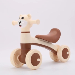 Coche giratorio de plástico Unisex para niños, coche columpio clásico de juguete para edades de <span class=keywords><strong>12</strong></span> a 36 <span class=keywords><strong>meses</strong></span>, caja de estilo para montar, embalaje, bicicleta de equilibrio para bebés a la venta - Product Image 1