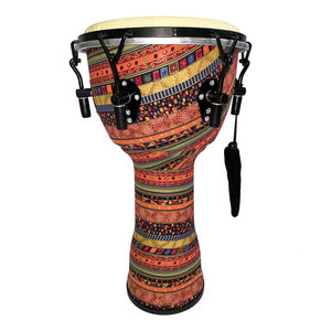 DRUM FACTORY ジェンベ Tribal Carved Djembe Drum - X8 Drums