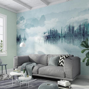 <span class=keywords><strong>Peinture</strong></span> personnalisée <span class=keywords><strong>abstraite</strong></span> murale paysage 3D décoration murale d'hôtel <span class=keywords><strong>papier</strong></span> <span class=keywords><strong>peint</strong></span> - Product Image 1