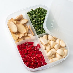 Plastic Meat Box Frozen Meat Sub Box <b>Refrigerator</b> Storage Box,green Onion, Ginger and Garlic Prepared Vegetable Box - Product Image 3