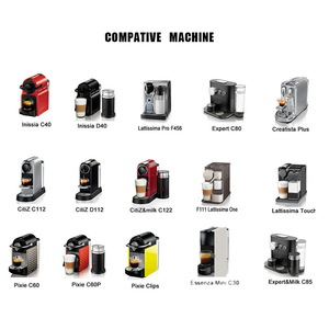 Cápsulas de Café Reutilizables Universales de Metal para Máquina de Café, Compatibles con <span class=keywords><strong>NESPRESSO</strong></span>, 1 Pod Wareset, Superventas - Product Image 3