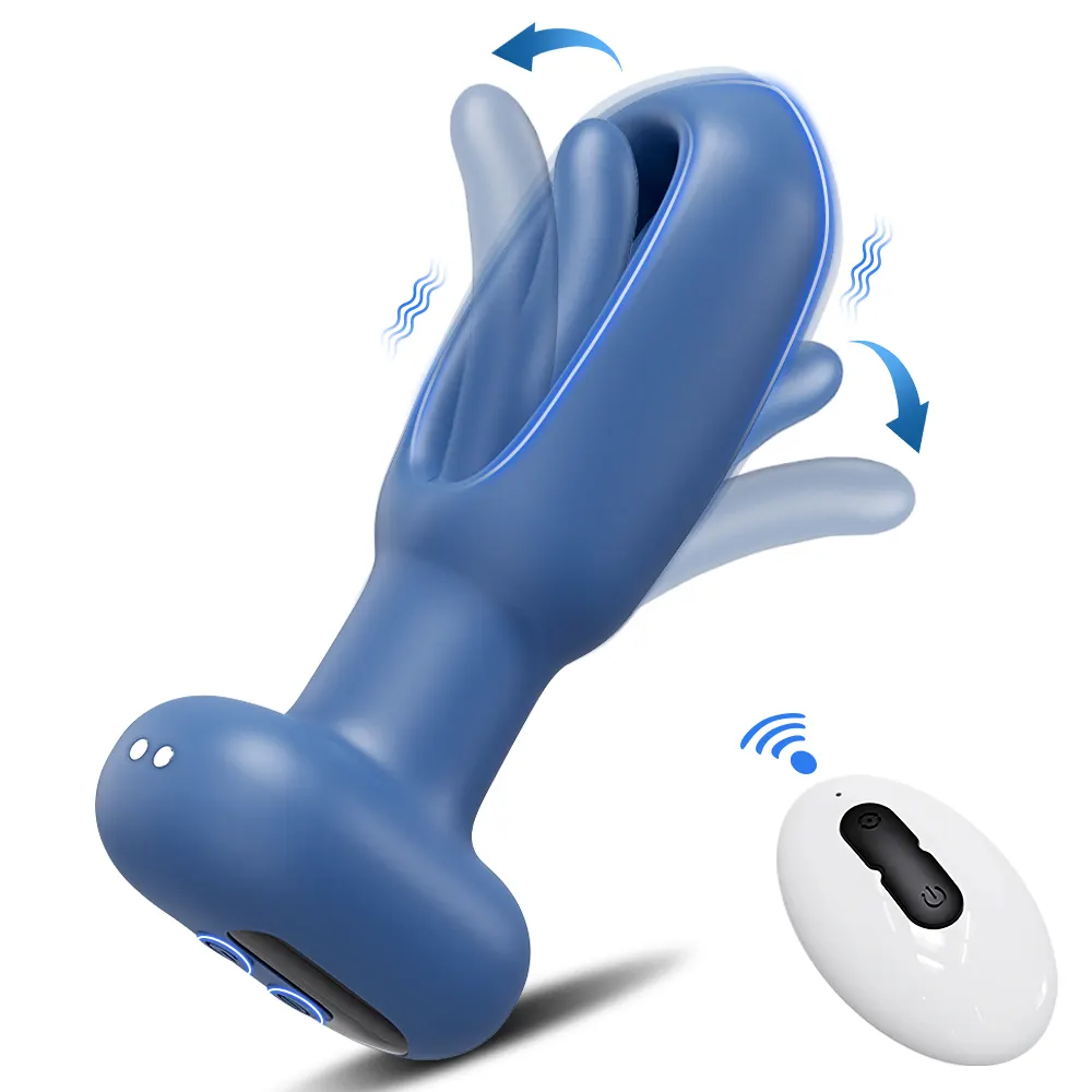 Steker Anal Patting untuk pria steker bokong bergetar pengendali jarak jauh untuk wanita mainan seks untuk pasangan Anal Vibrator prostat Stimulator